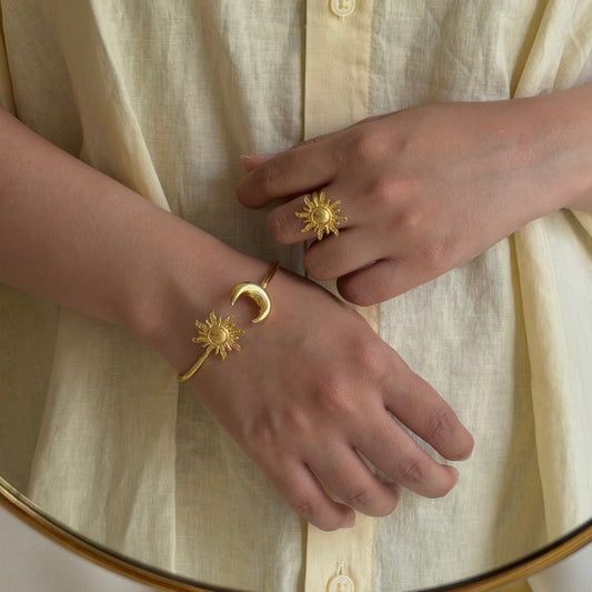 Solar Aura Set (Cuff + Ring)