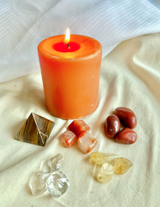 The Flame of Abundance Ritual Kit