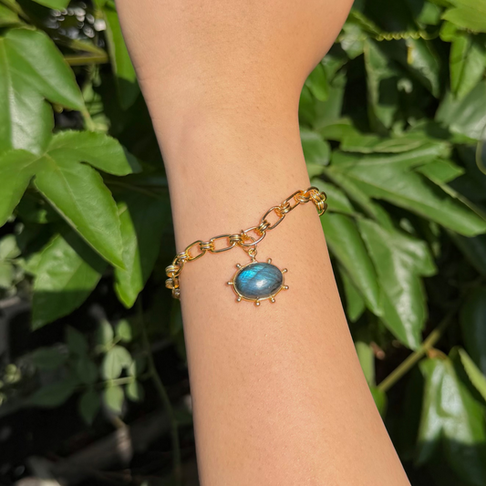 HIKARI Link bracelet - Labradorite