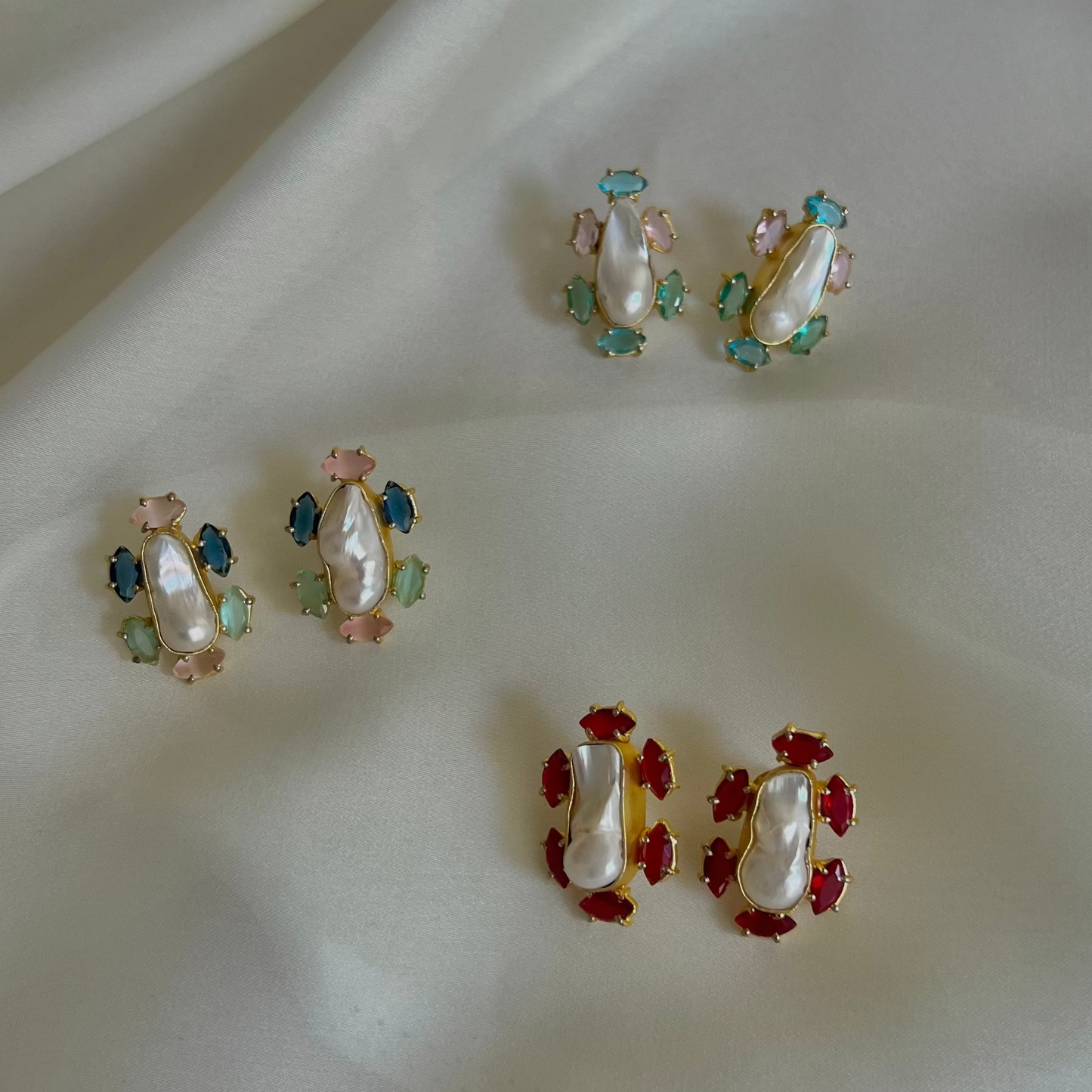 Kaaya Earrings - Pastel