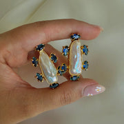 Kaaya Earrings - blue