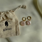 Chandni Blush Hoops