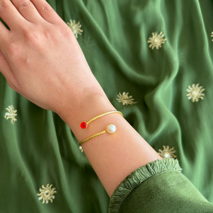 Seher Cuff - Red