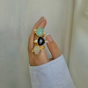 HIKARI ring - Clarity (Amazonite)