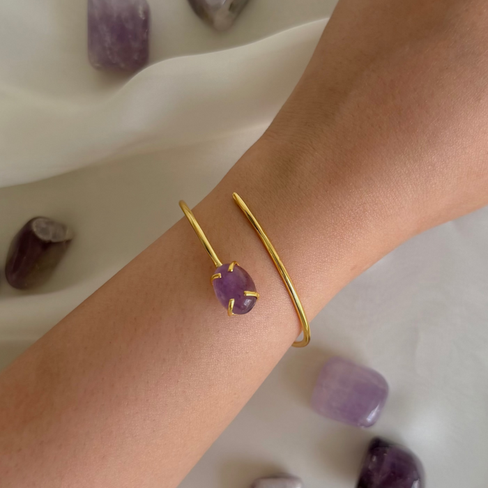 HIKARI Cuff - Amethyst