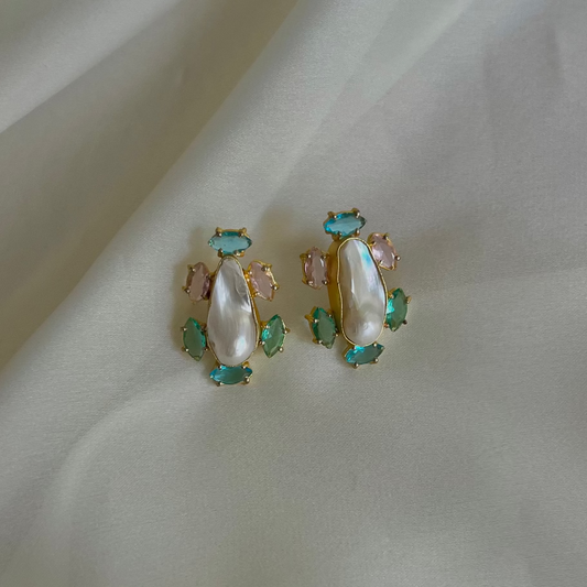 Kaaya Earrings - Pastel